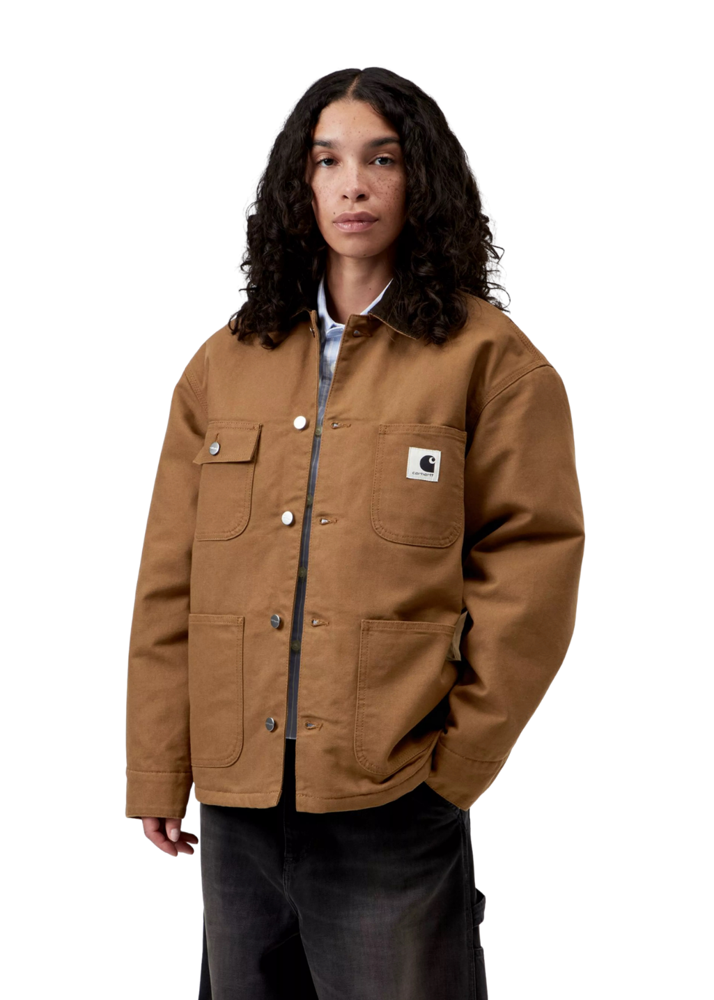 Carhartt WIP - W' OG Michigan Coat - WIP H Brown / Tobacco, Rinsed