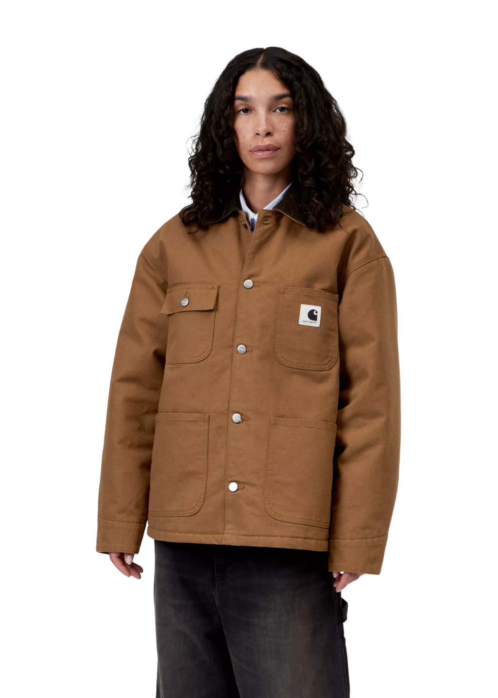Carhartt WIP - W' OG Michigan Coat - WIP H Brown / Tobacco, Rinsed