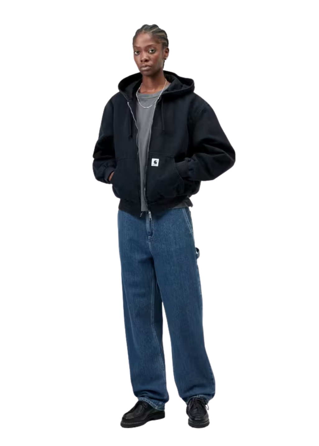 Carhartt WIP - W' Pierce Pant Straight 'Maverick' Denim - Blue Stone Washed