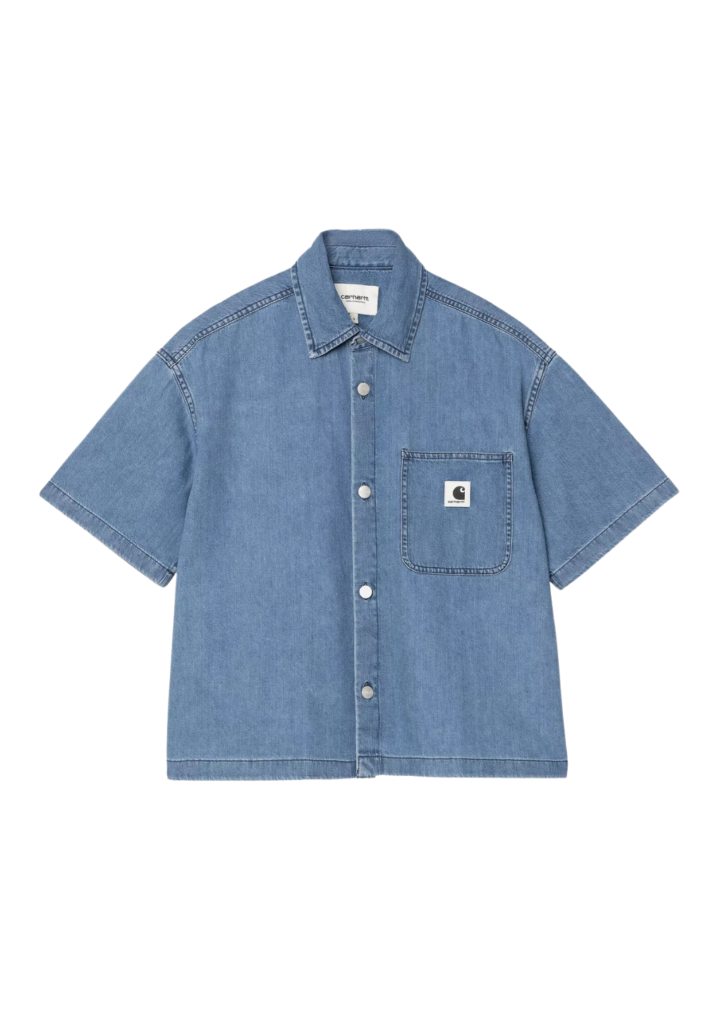 Carhartt WIP - W' S/S Lovilia Shirt - Blue Stone Washed