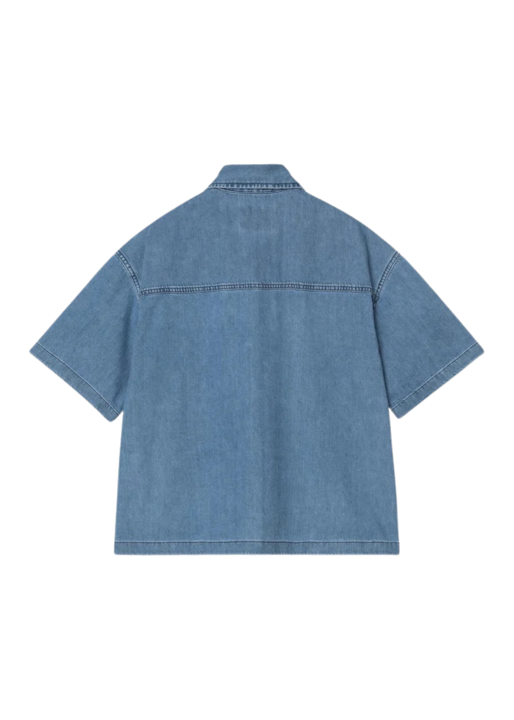 Carhartt WIP - W' S/S Lovilia Shirt - Blue Stone Washed - Hardpressed Print Studio Inc.