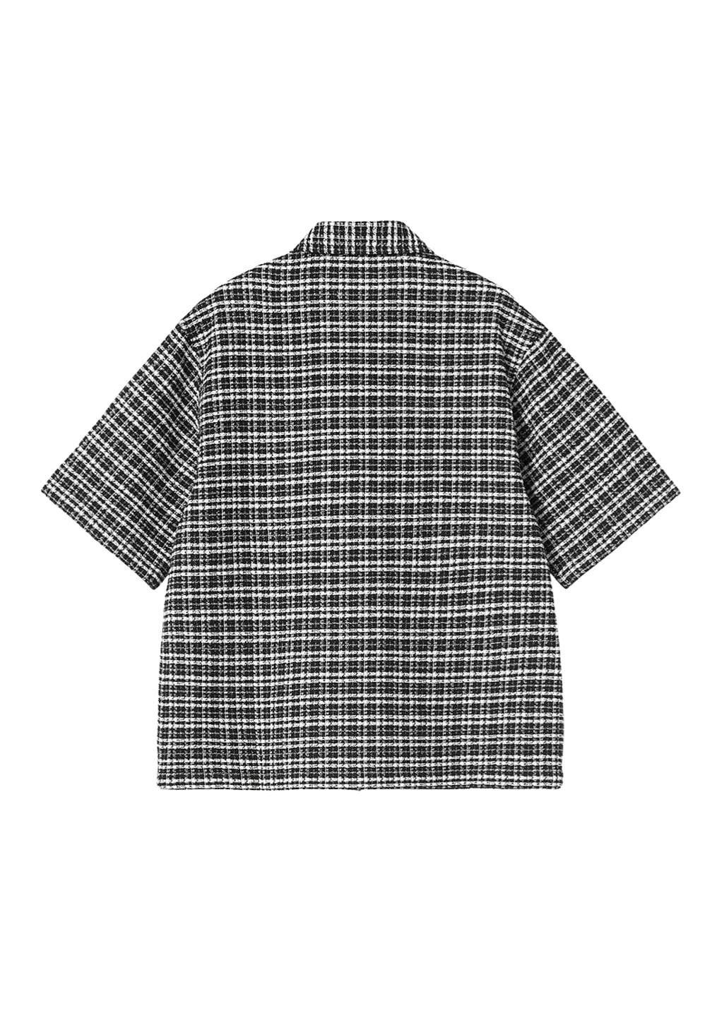 Carhartt WIP - W' S/S Michigan Shirt Cotton Waffle - Kander Check/Black - Hardpressed Print Studio Inc.