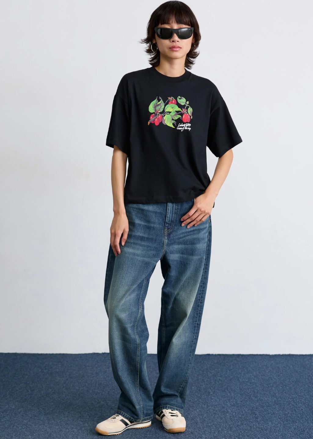 Carhartt WIP - W' S/S Cream Of The Crop T-Shirt - Black