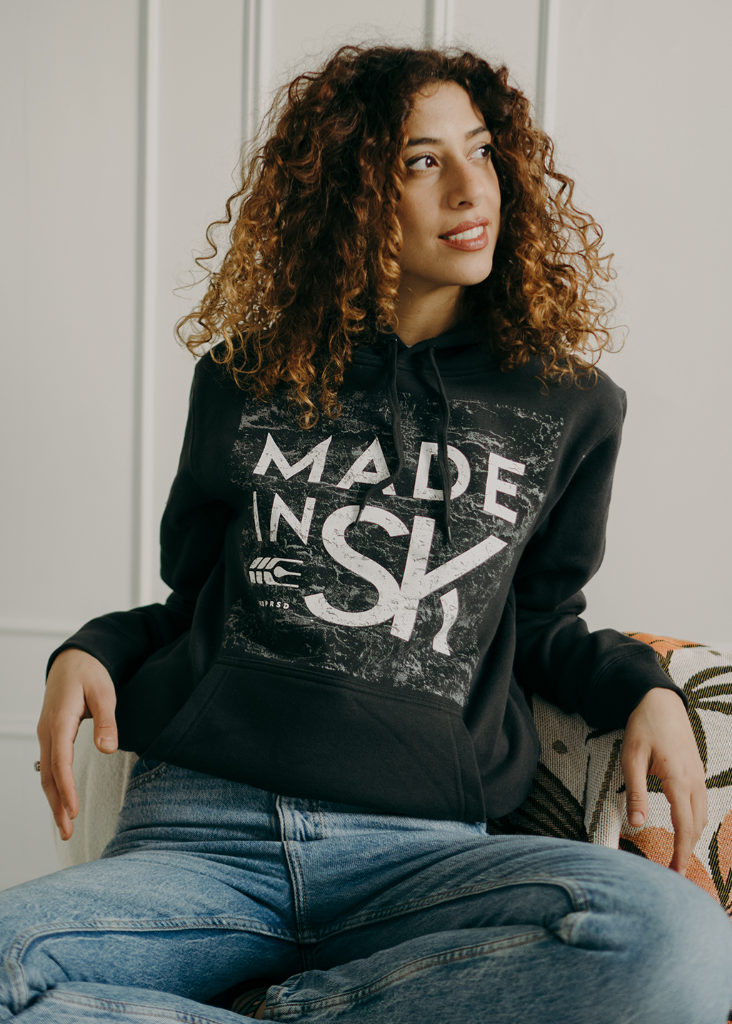 Made in SK Sweater | Charcoal | Unisex - Hardpressed Print Studio Inc.