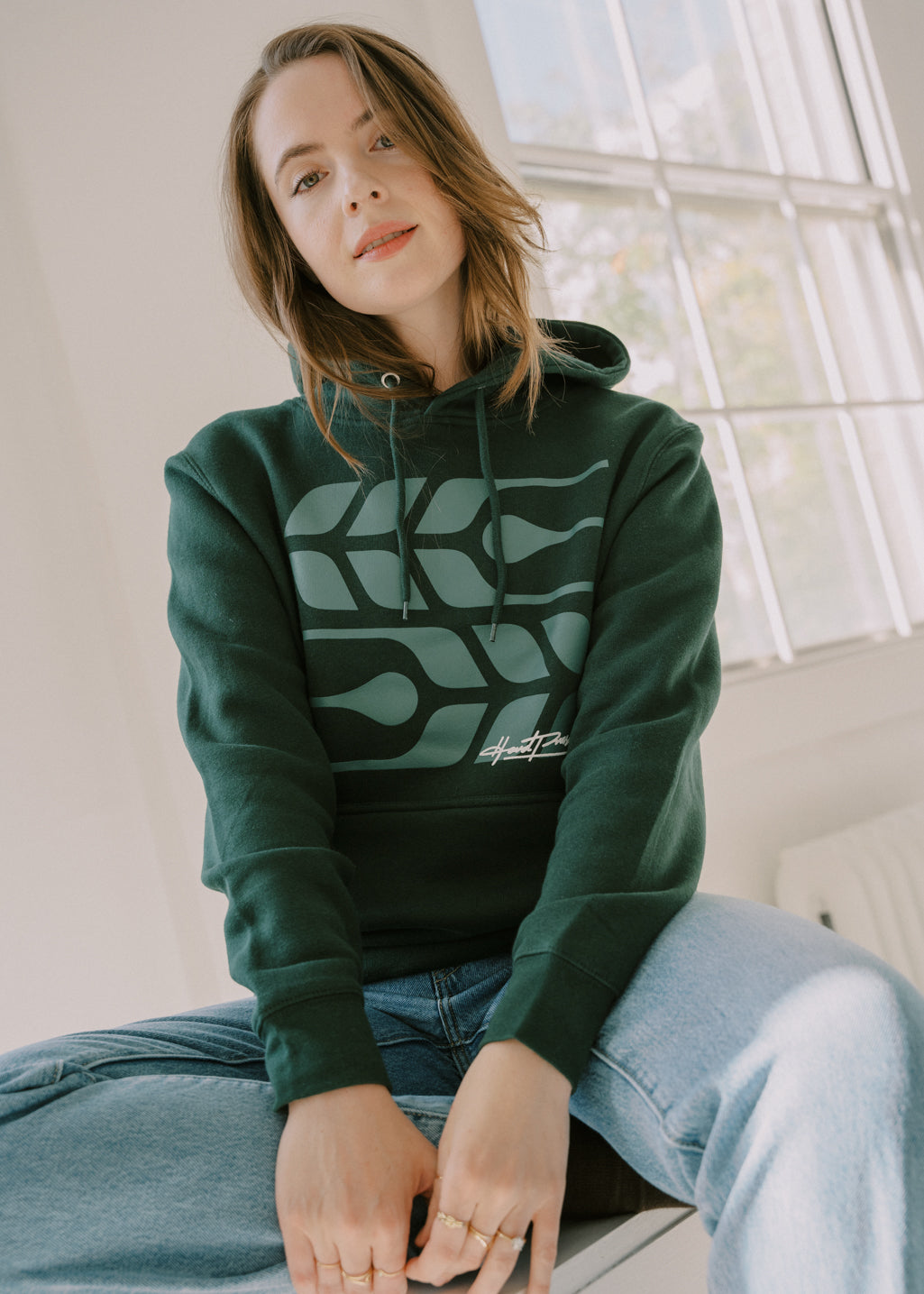 Signature Grain Sweater | Forest | Unisex