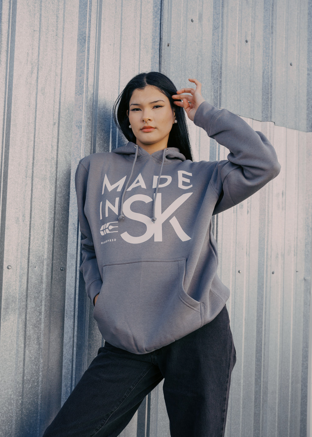 Made in SK Sweater | Cloud | Unisex