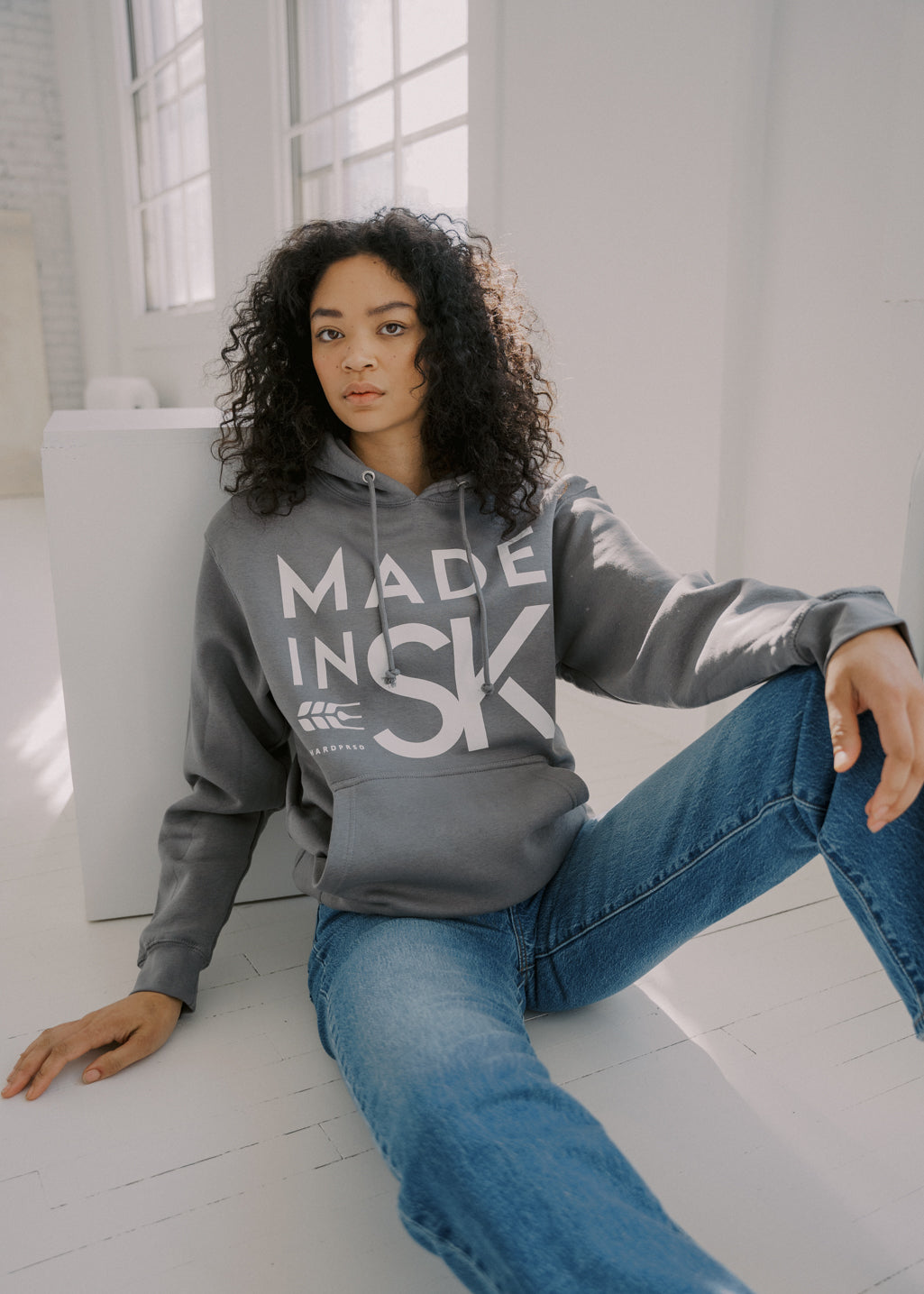 Made in SK Sweater | Cloud | Unisex