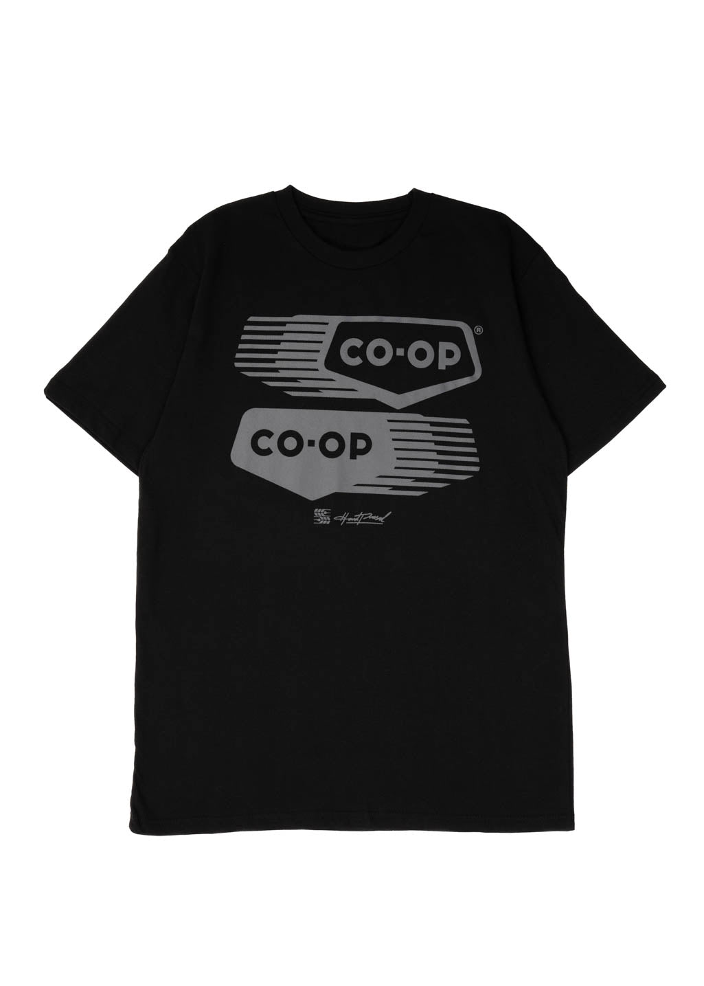 Co-op Against the Grain Tee | Grey on Black | Unisex