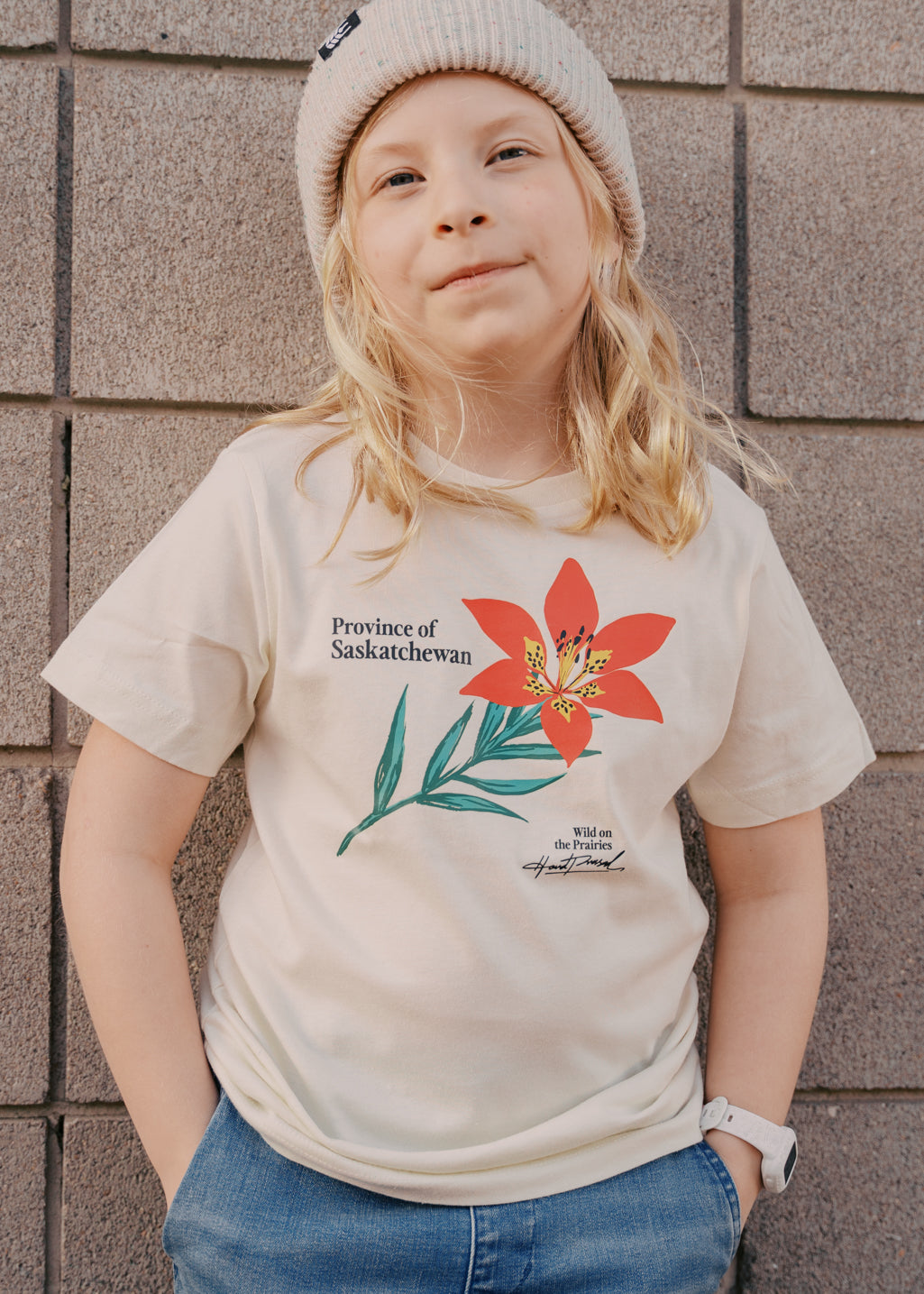 Lilium Tee | Natural | Kids