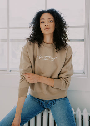 Signature Crewneck | Dunes | Ladies