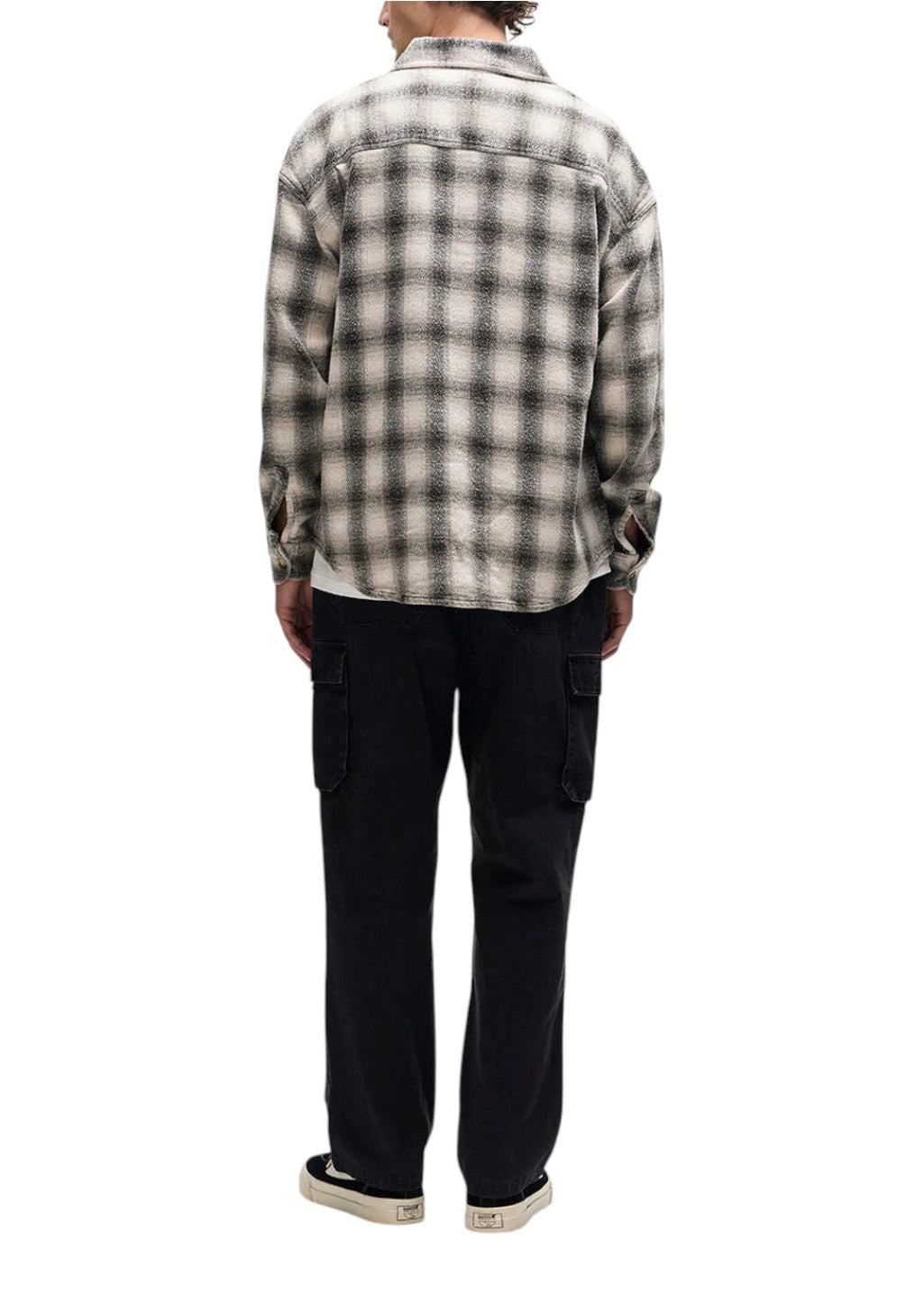 Deus Ex Machina - Too Busy To Work Check Shirt - White Check