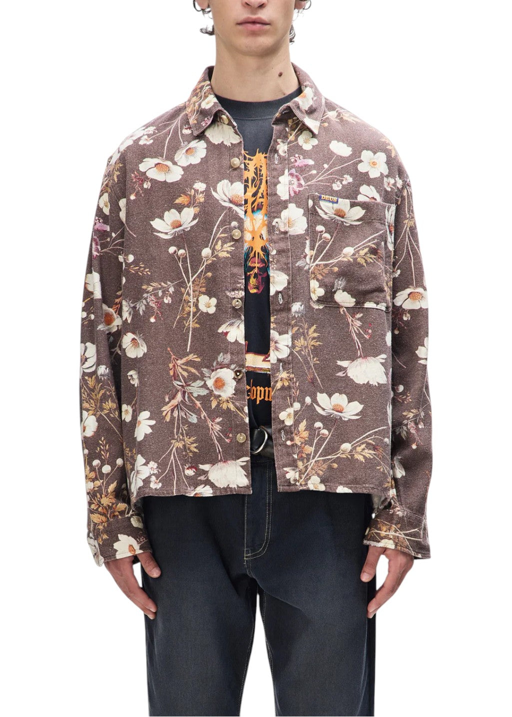 Deus Ex Machina - Birdsong Shirt - Ornamental Grass