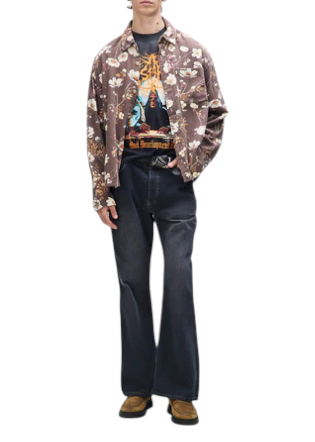Deus Ex Machina - Birdsong Shirt - Ornamental Grass