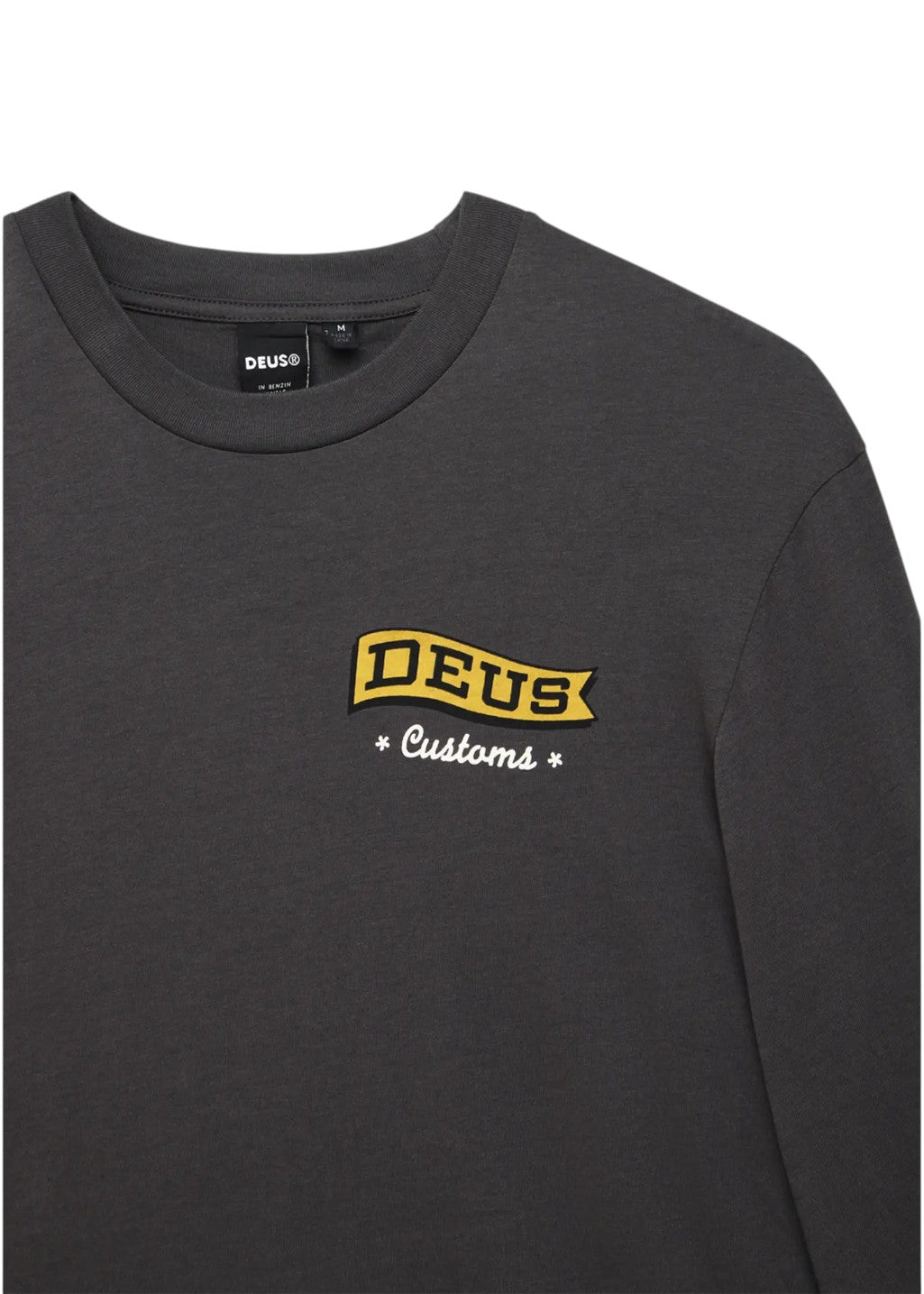 Deus Ex Machina - Momento LS Tee - Anthracite