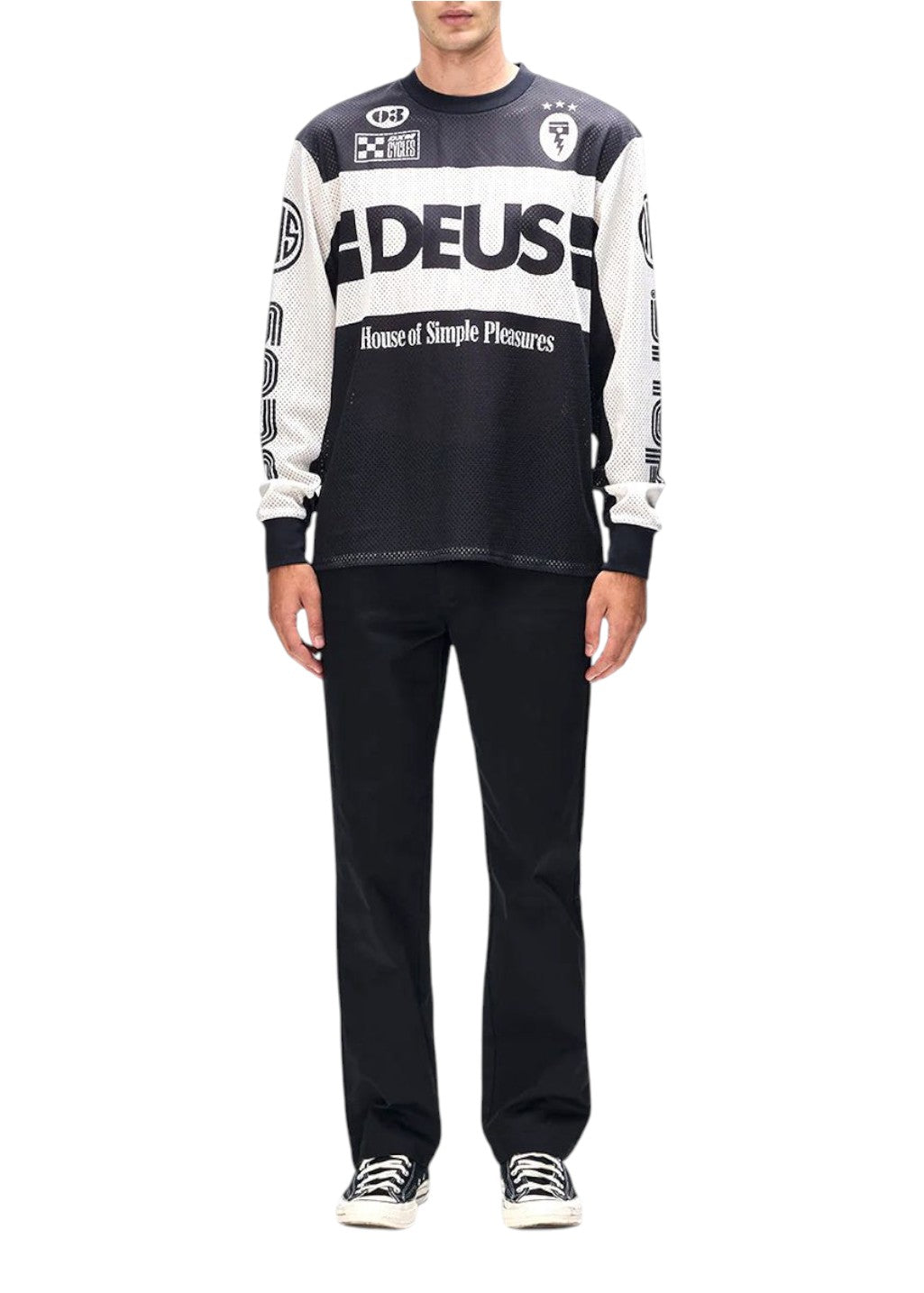 Deus Ex Machina - Off Road MX Jersey 2.0 - Black | Hardpressed