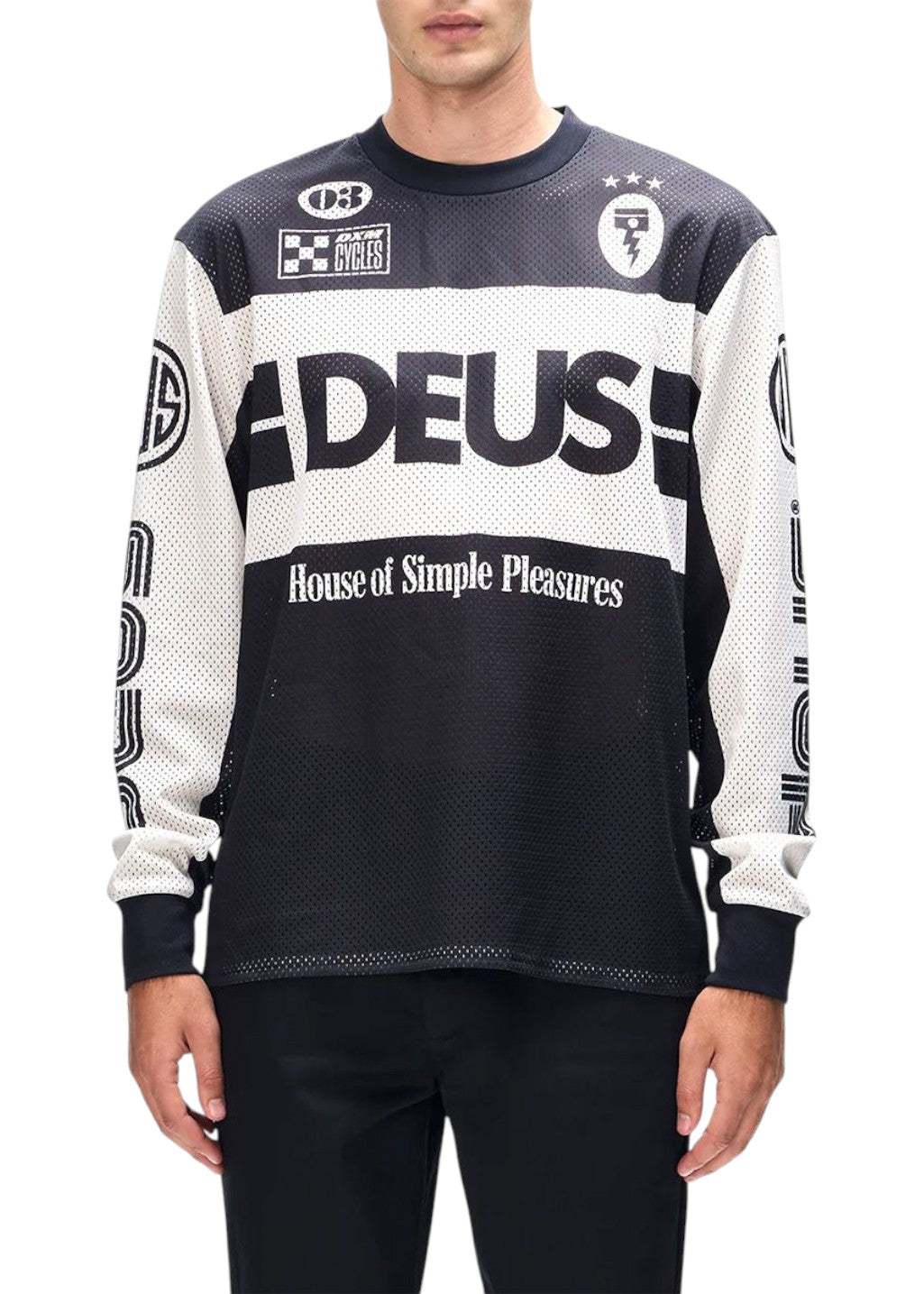 Deus Ex Machina - Off Road MX Jersey 2.0 - Black | Hardpressed