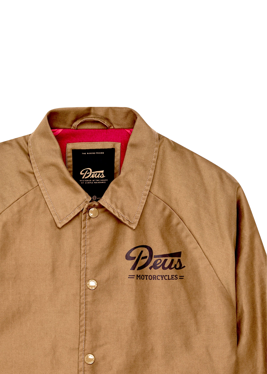 Deus Ex Machina - Silos Mechanic Jacket - Bronze Brown