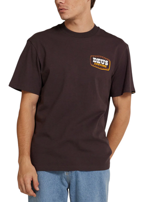 Deus Ex Machina - Buckle Up Tee - Chocolate Brown