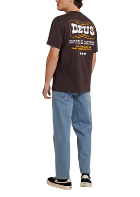 Deus Ex Machina - Buckle Up Tee - Chocolate Brown