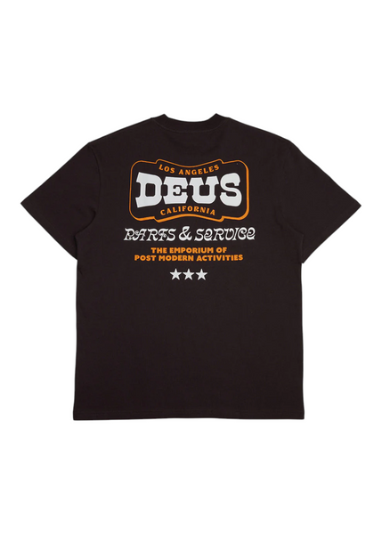 Deus Ex Machina Buckle Up Tee Chocolate Brown Hardpressed