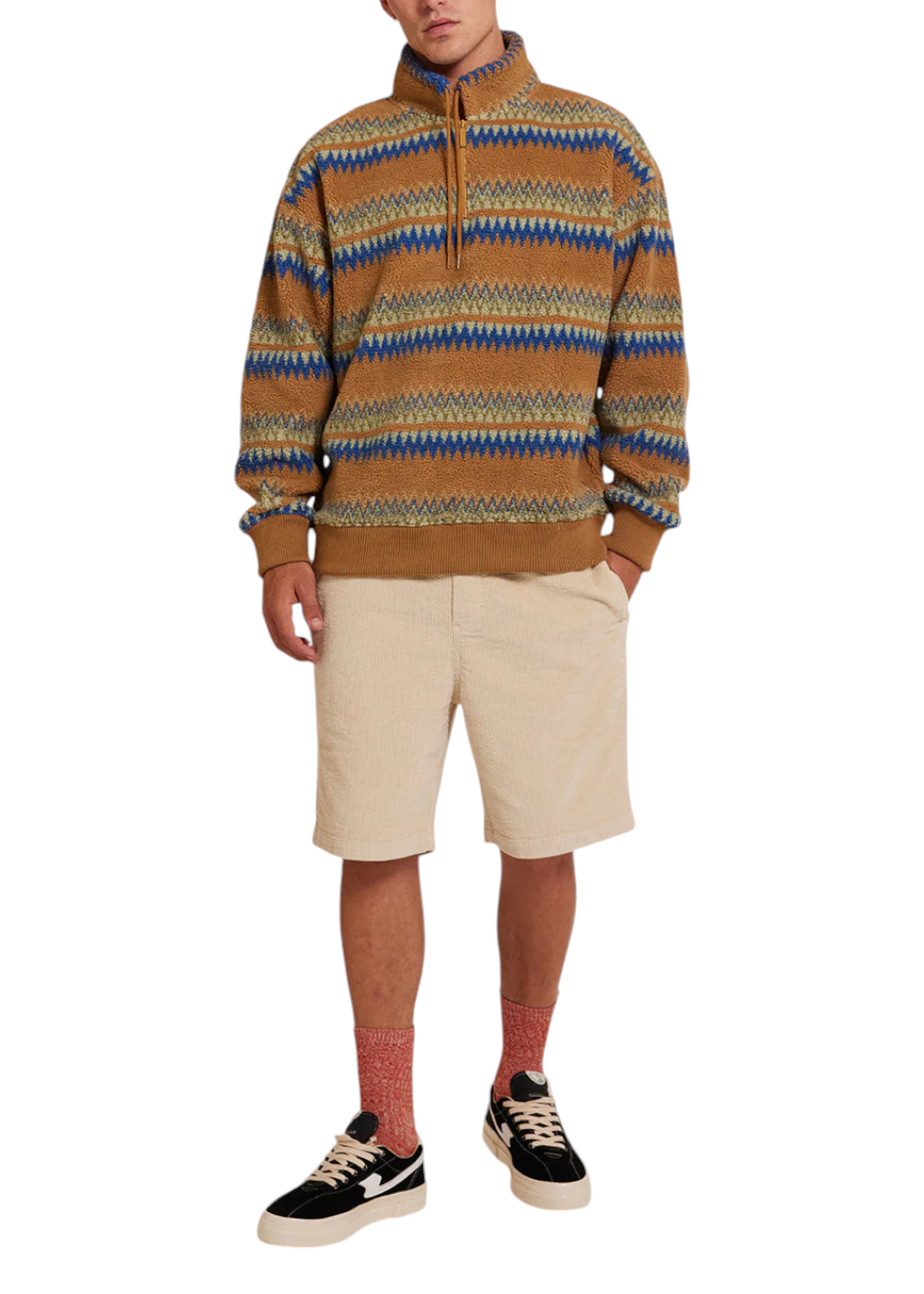 Deus Ex Machina - Dylan Polar Fleece - Multi Stripe