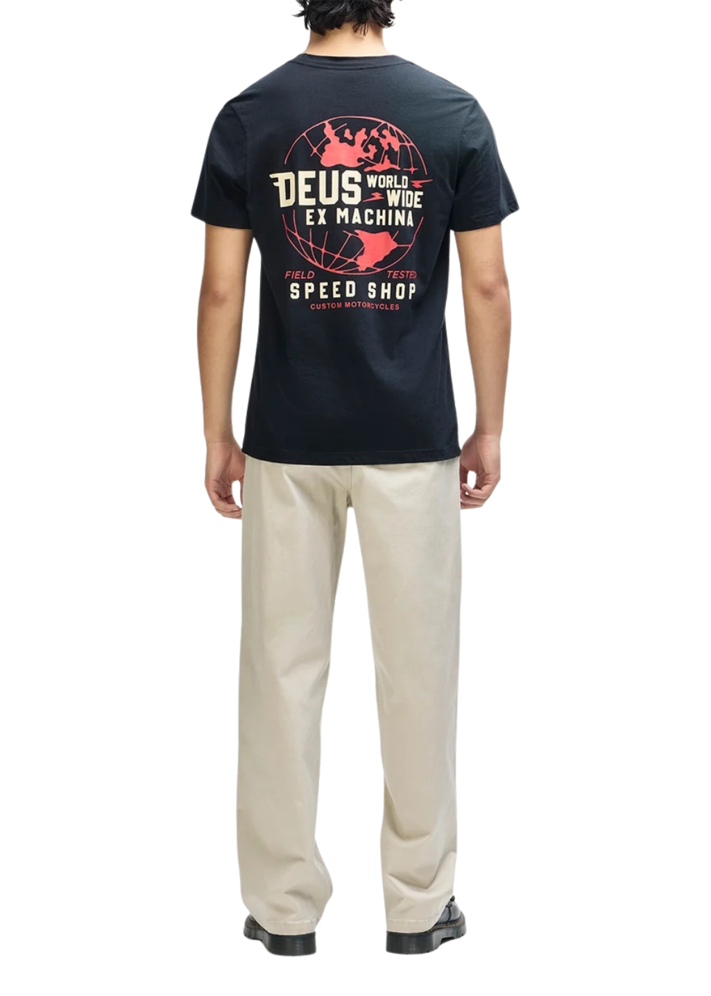 Deus Ex Machina - Global Spark Tee - Black