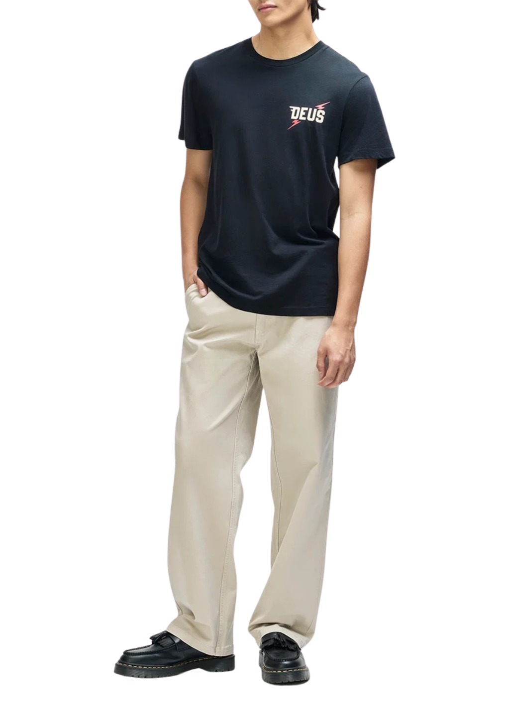 Deus Ex Machina - Global Spark Tee - Black