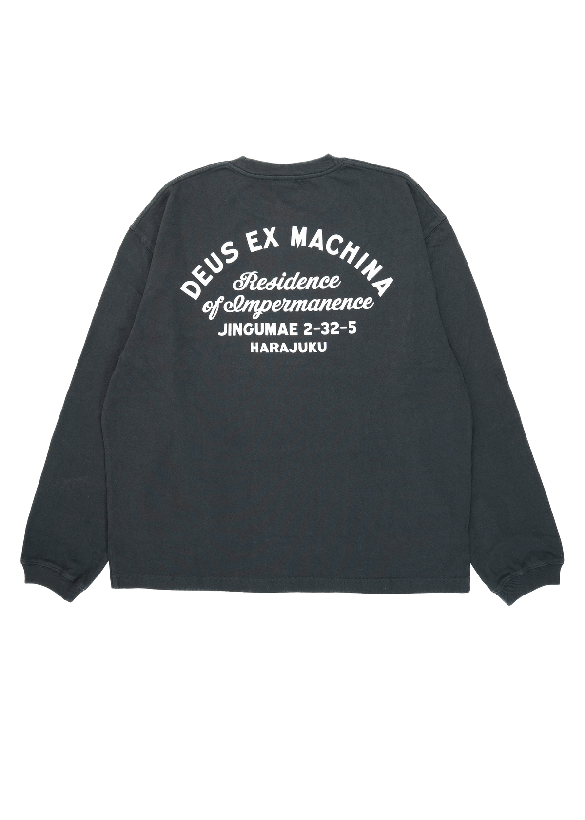 Deus Ex Machina - Harajuku Sign LS Tee - Black