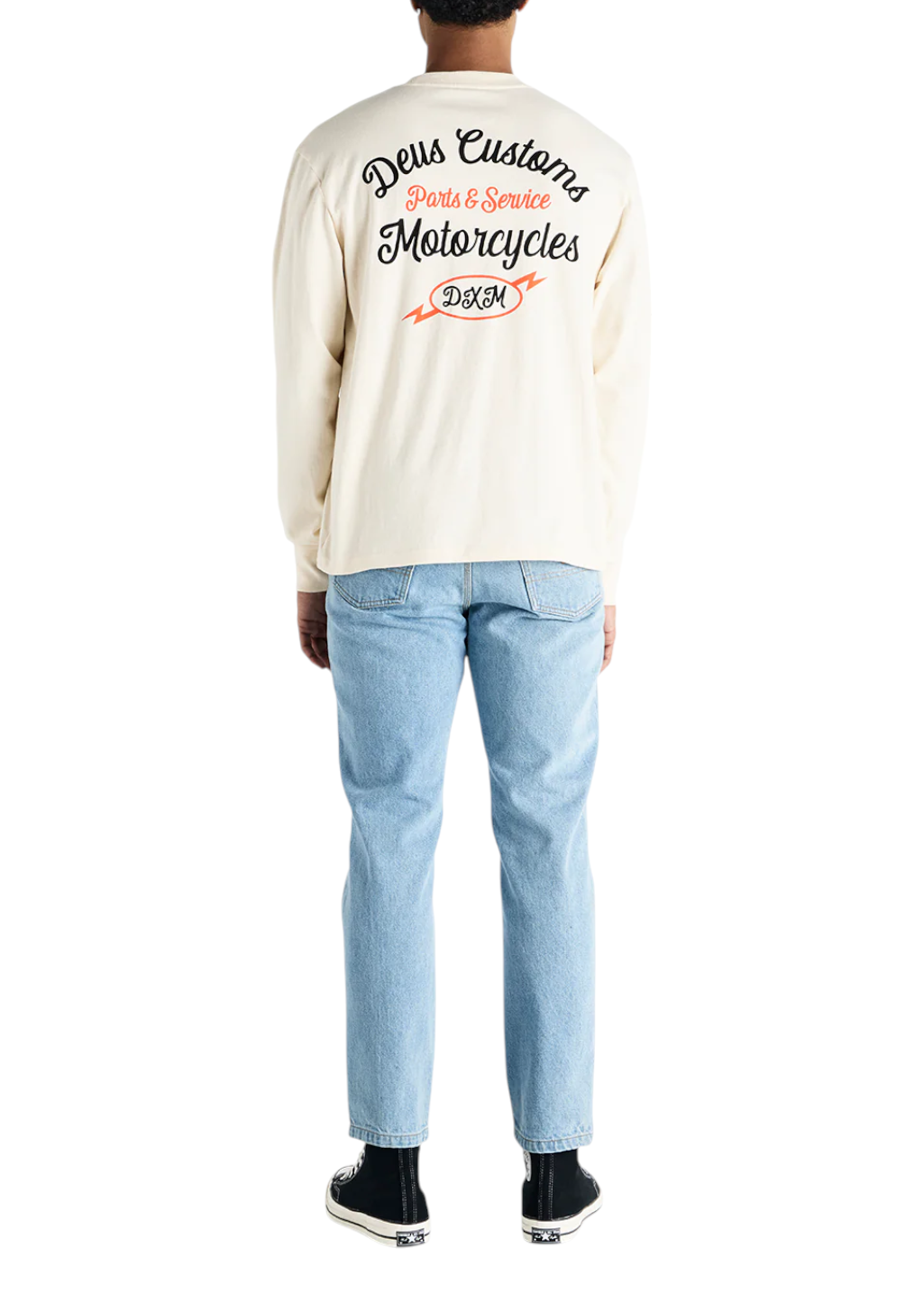 Deus Ex Machina - Iota L/S Tee - Dirty White