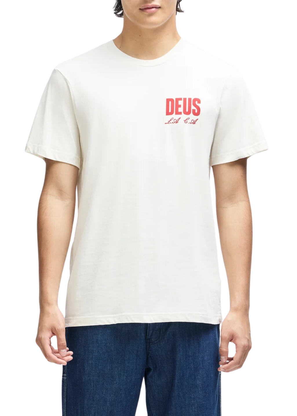 Deus Ex Machina - Cutaway Tee - Vintage White