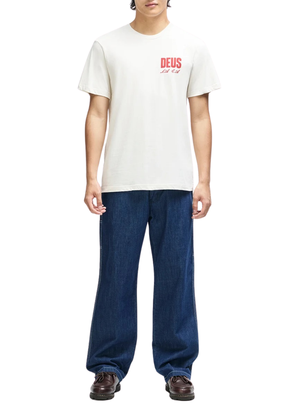 Deus Ex Machina - Cutaway Tee - Vintage White