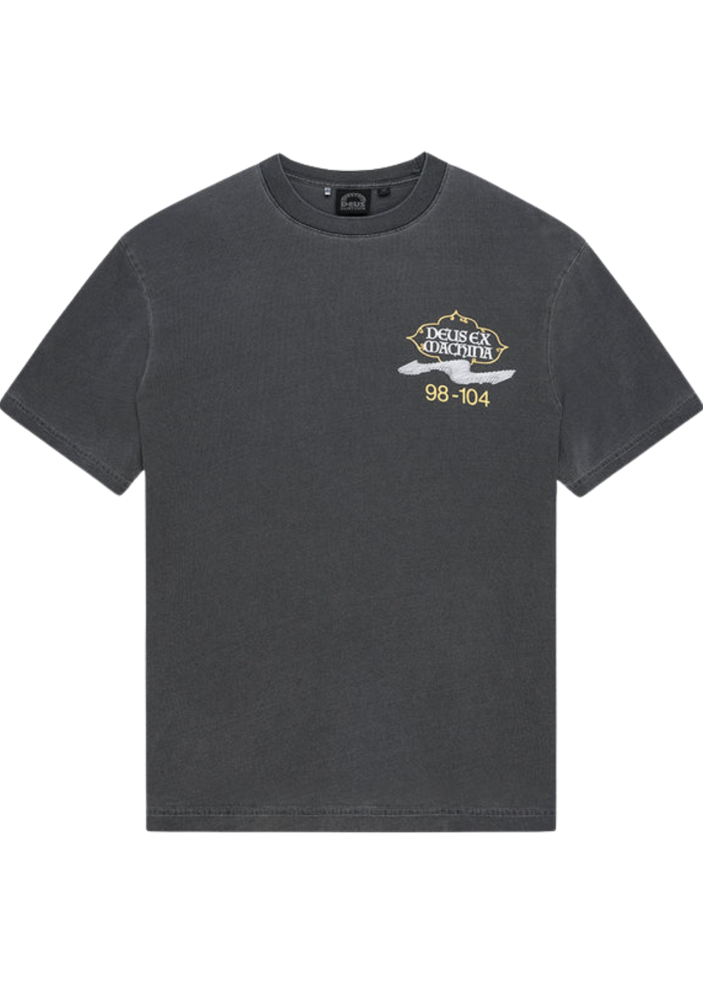 Deus Ex Machina - Easy Peacey Tee - Anthracite Grey