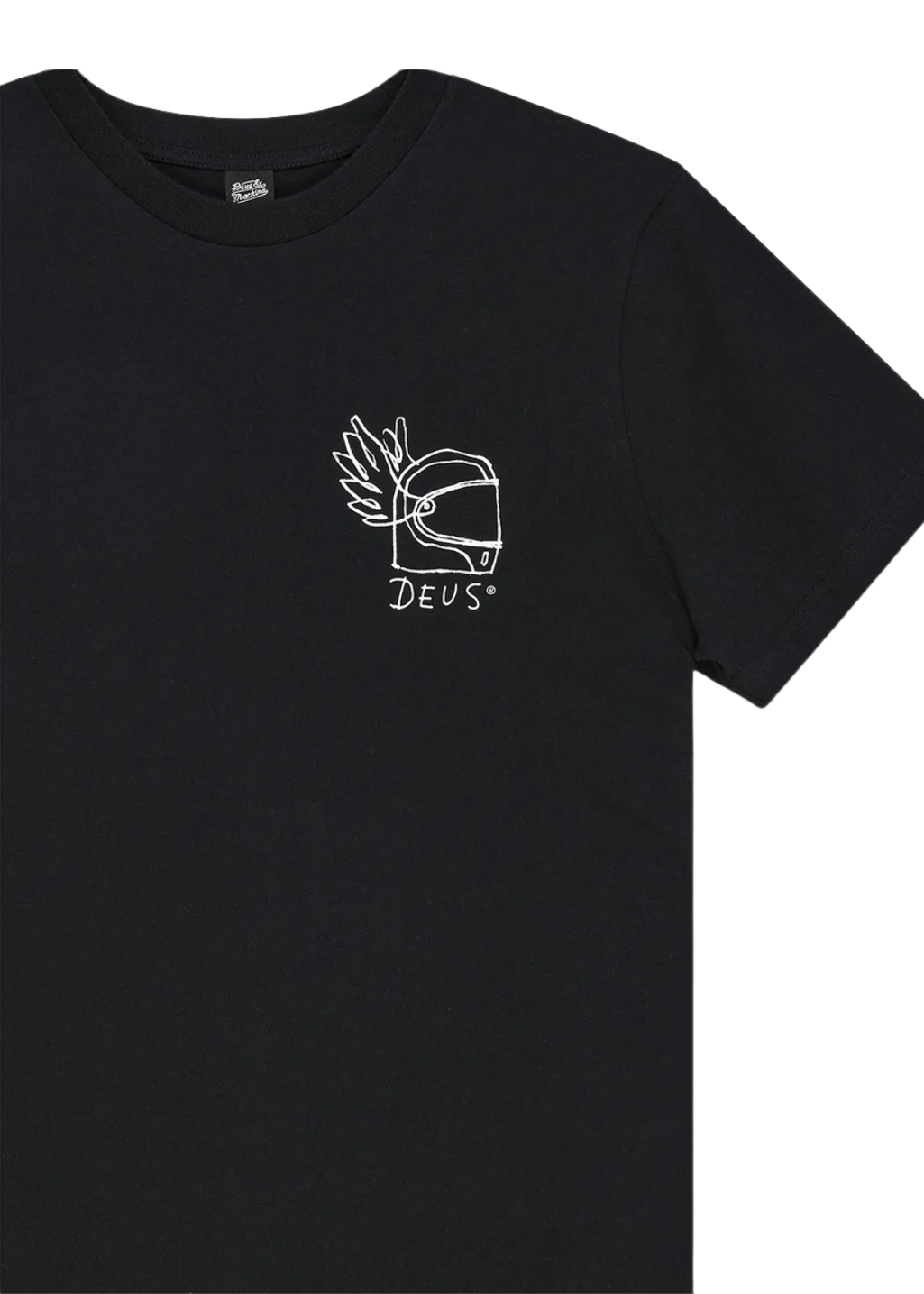 Deus Ex Machina - Harajuku Helmet Tee - Black
