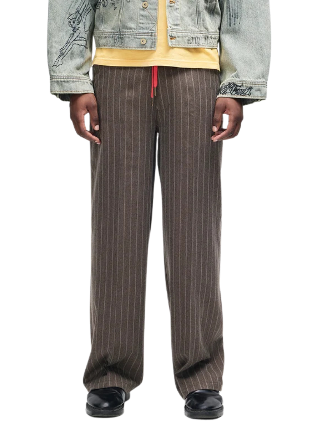 Deus Ex Machina - Hear and Now Stripe Pant - Gravel Grey