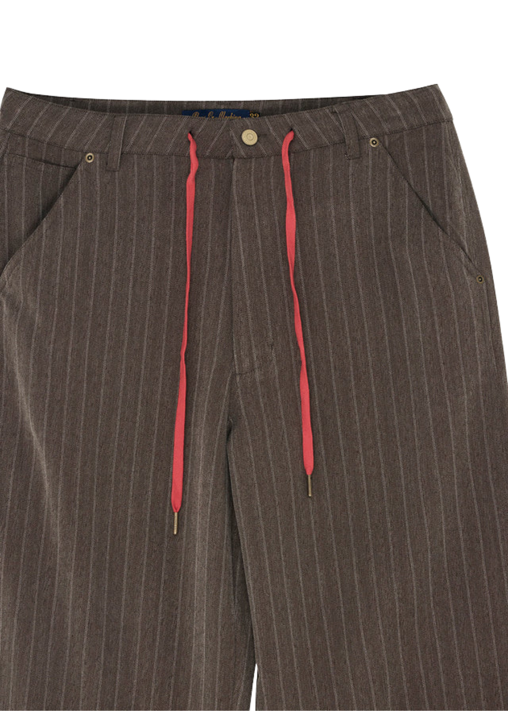 Deus Ex Machina - Hear and Now Stripe Pant - Gravel Grey