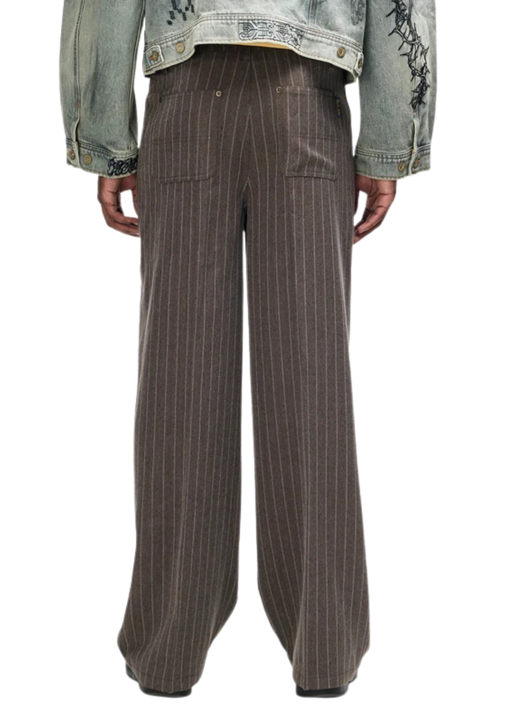 Deus Ex Machina - Hear and Now Stripe Pant - Gravel Grey