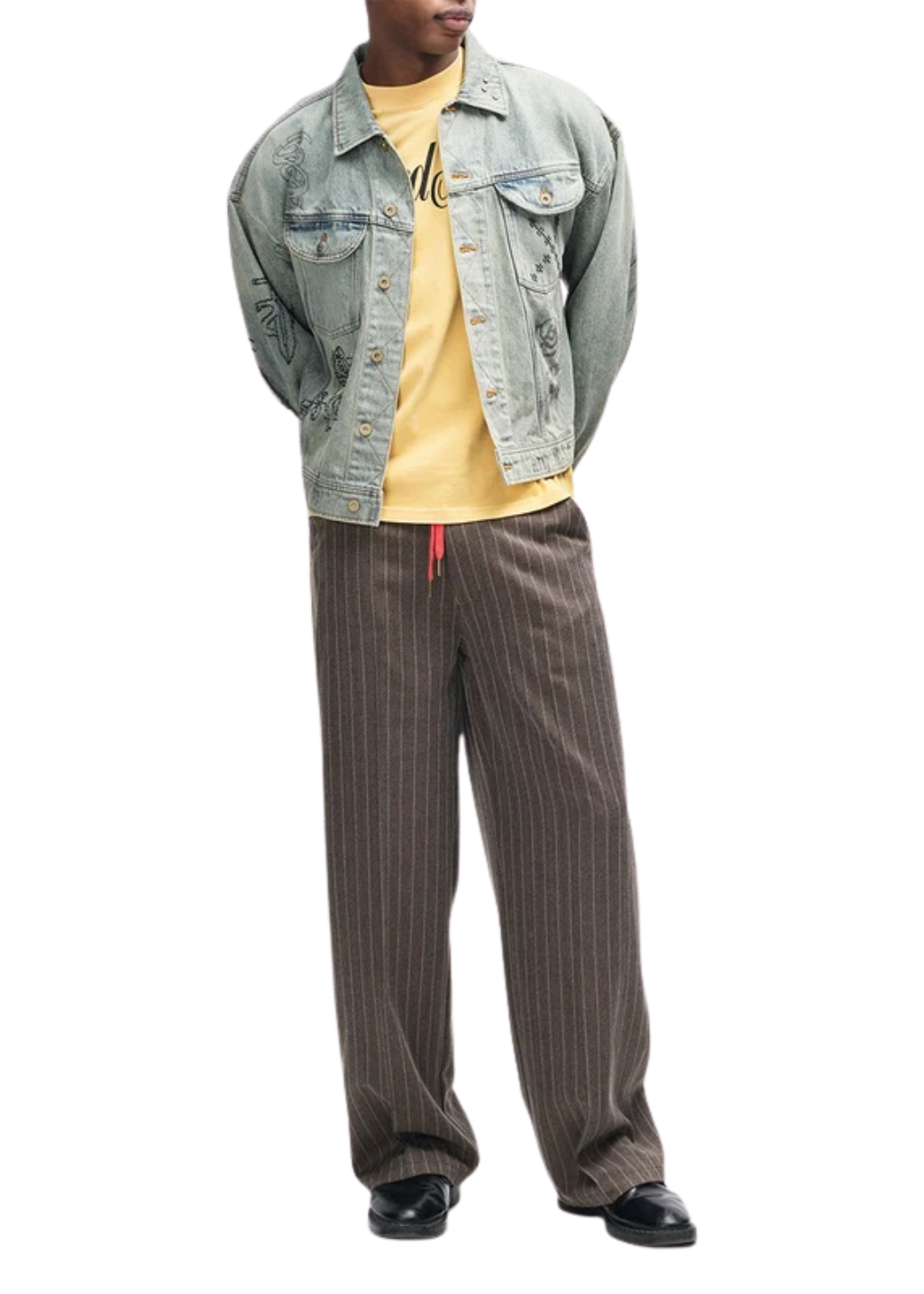 Deus Ex Machina - Hear and Now Stripe Pant - Gravel Grey