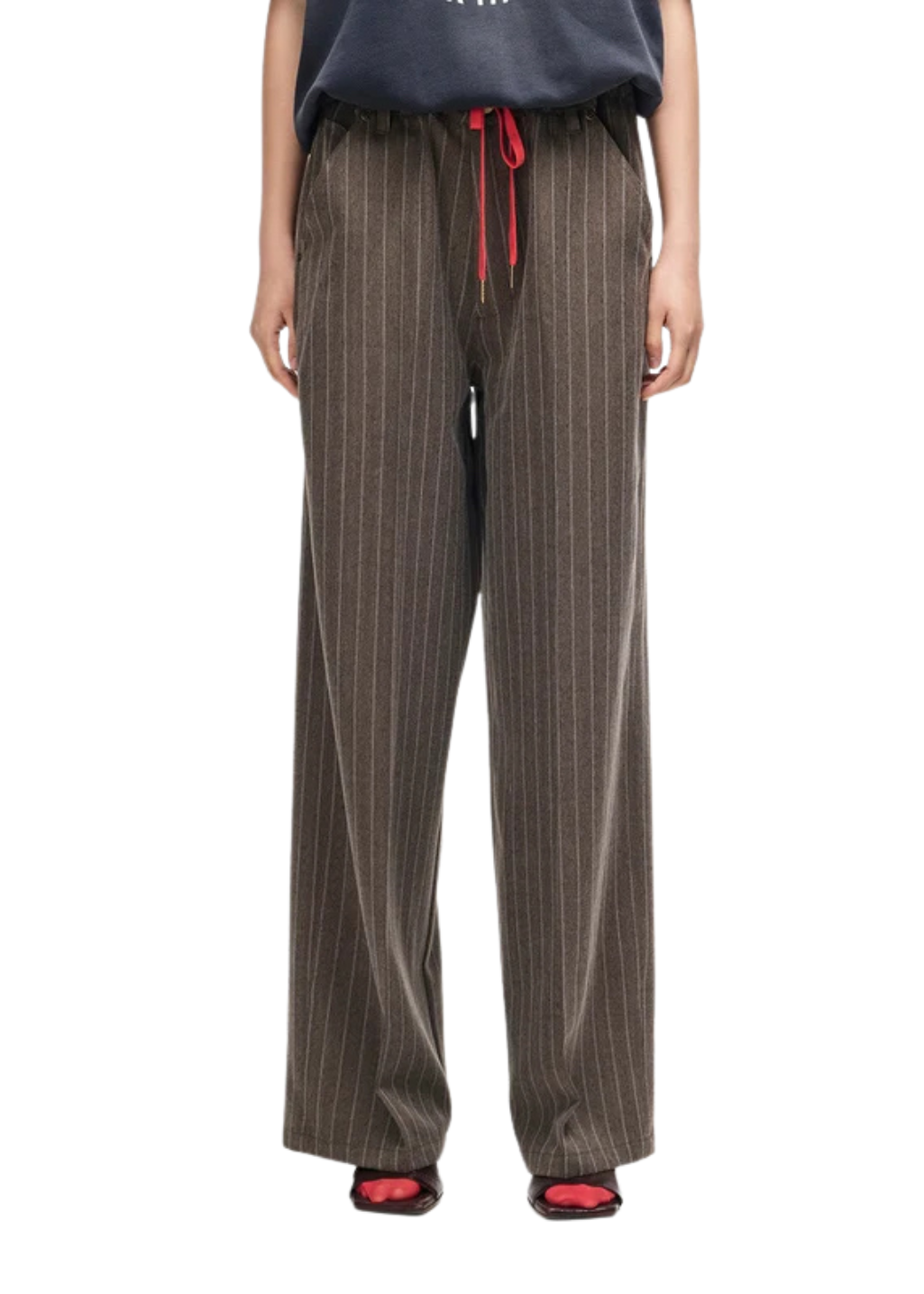 Deus Ex Machina - Hear and Now Stripe Pant - Gravel Grey