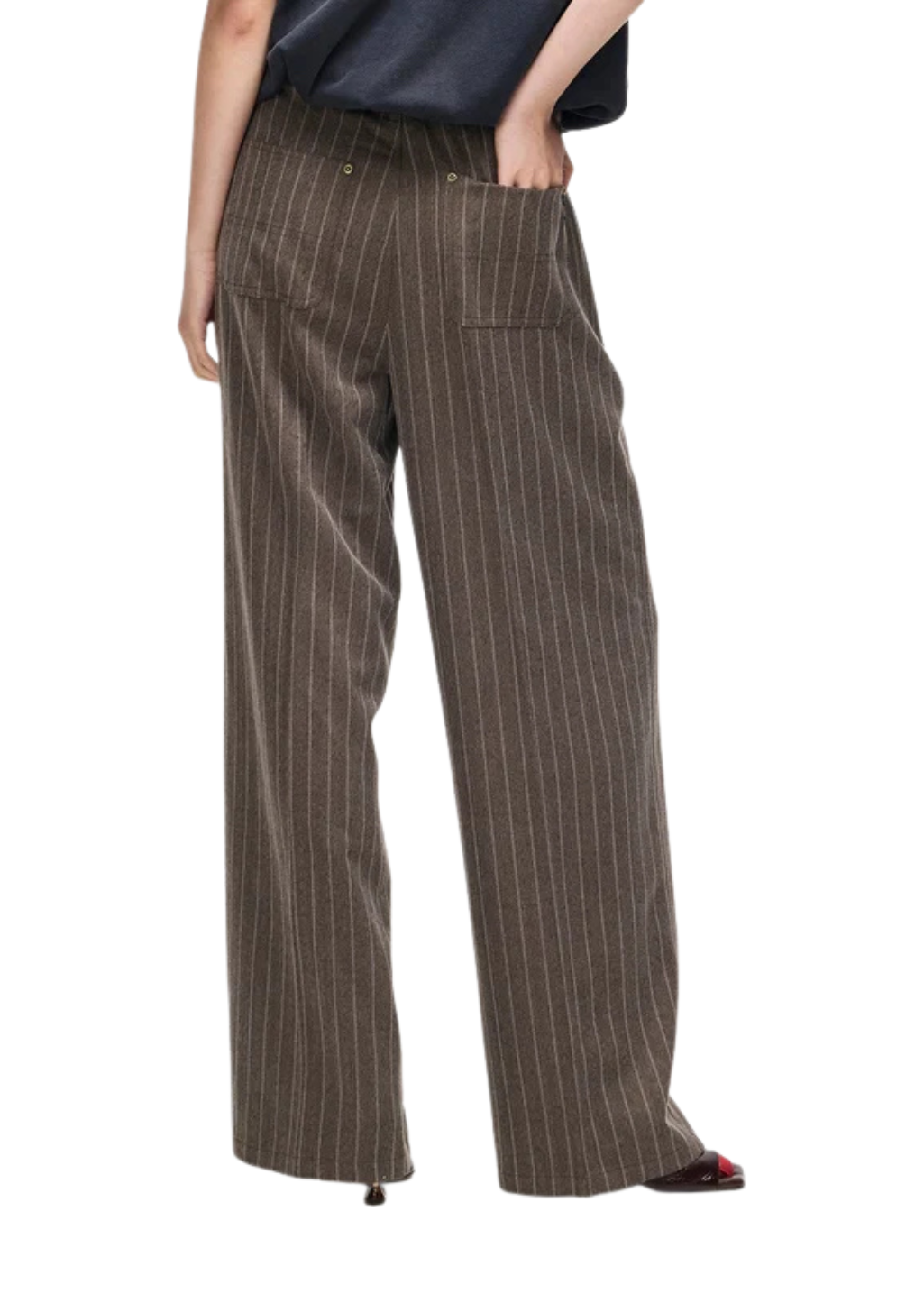 Deus Ex Machina - Hear and Now Stripe Pant - Gravel Grey