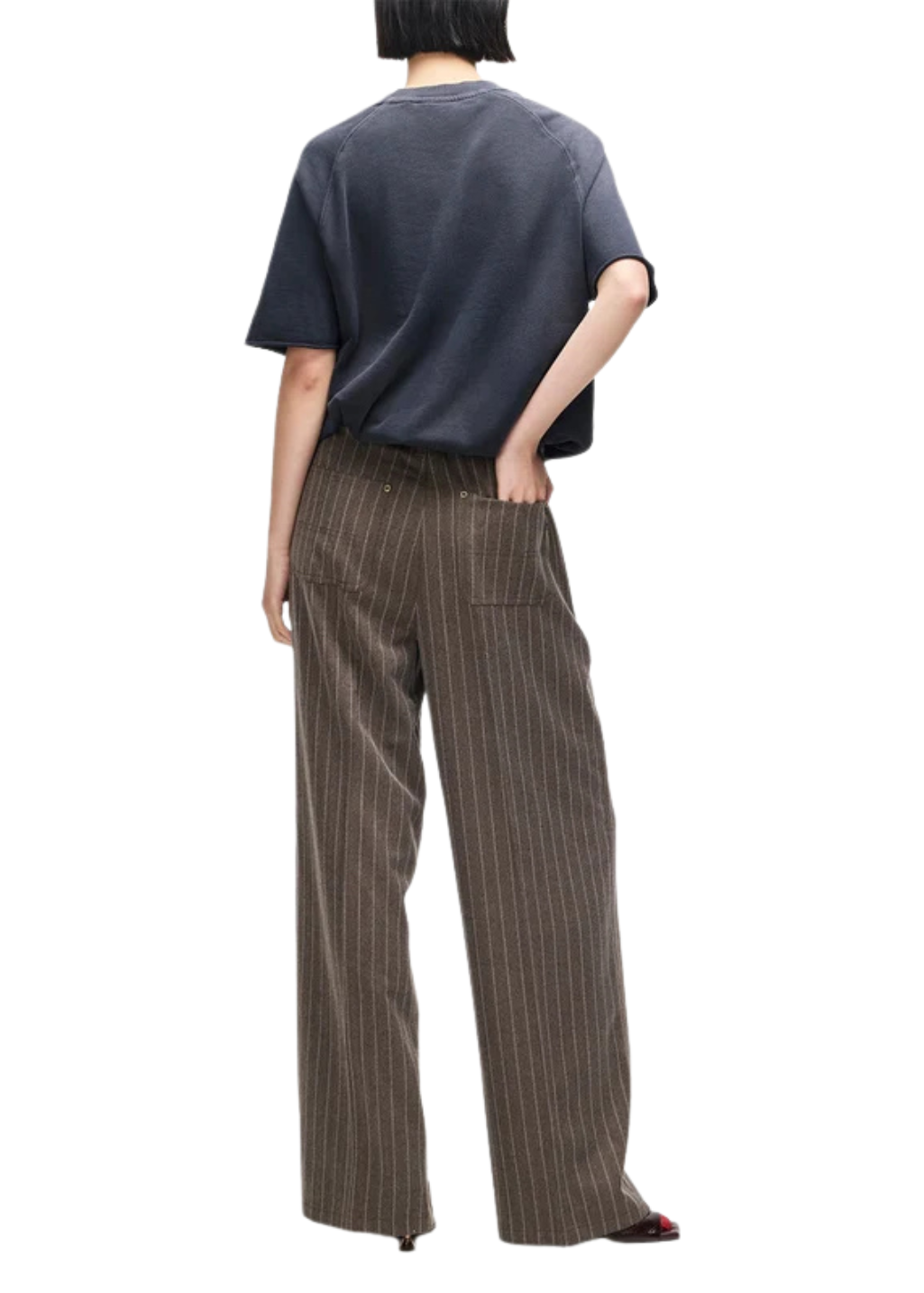 Deus Ex Machina - Hear and Now Stripe Pant - Gravel Grey