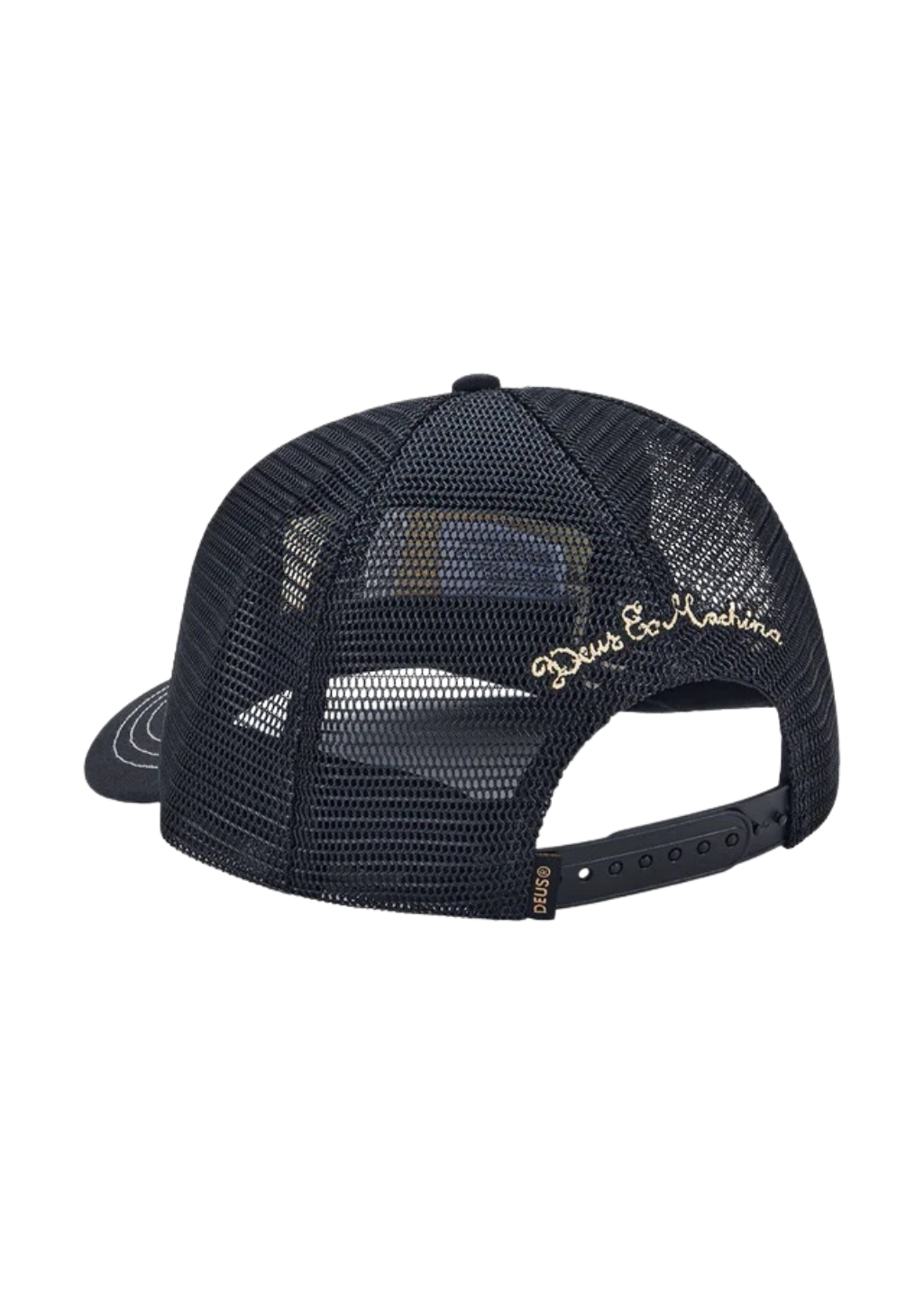 Deus Ex Machina - Malden Trucker Cap - Black - Hardpressed Print Studio Inc.