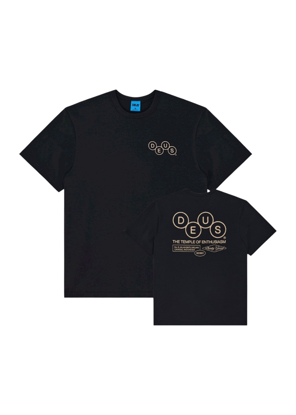 Deus Ex Machina - Mechanism Tee - Black