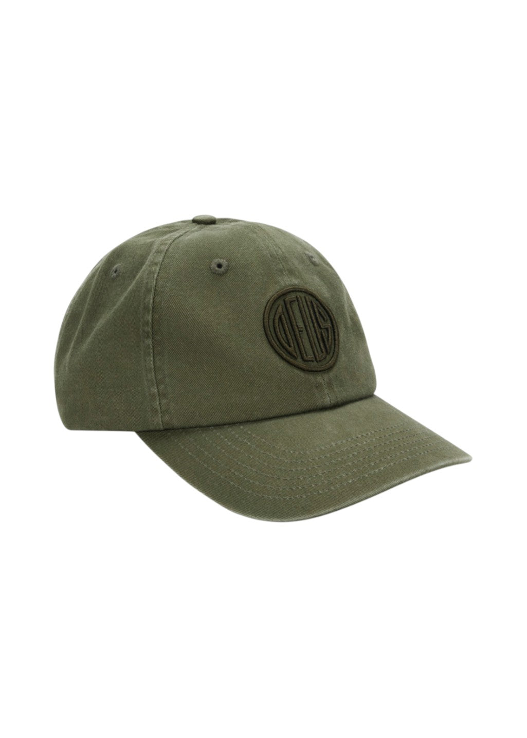 Deus Ex Machina - Pill Logo Dad Cap - Pine Green