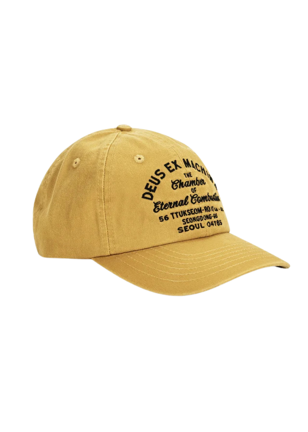Deus Ex Machina - Seoul Sign Cap - Citrus Orange