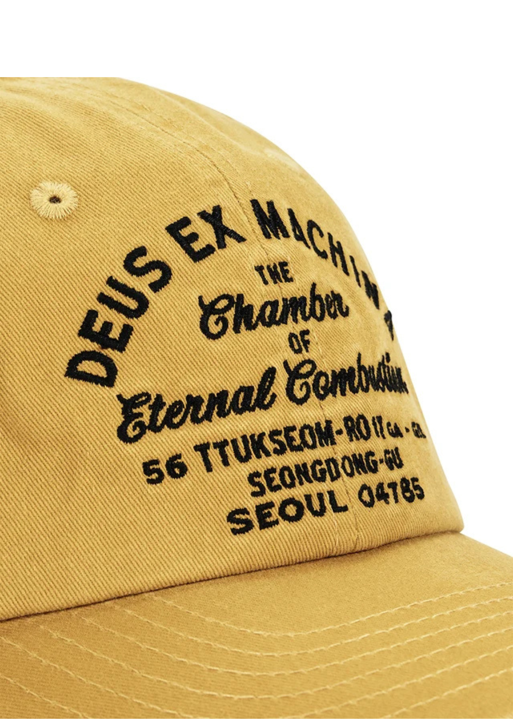 Deus Ex Machina - Seoul Sign Cap - Citrus Orange
