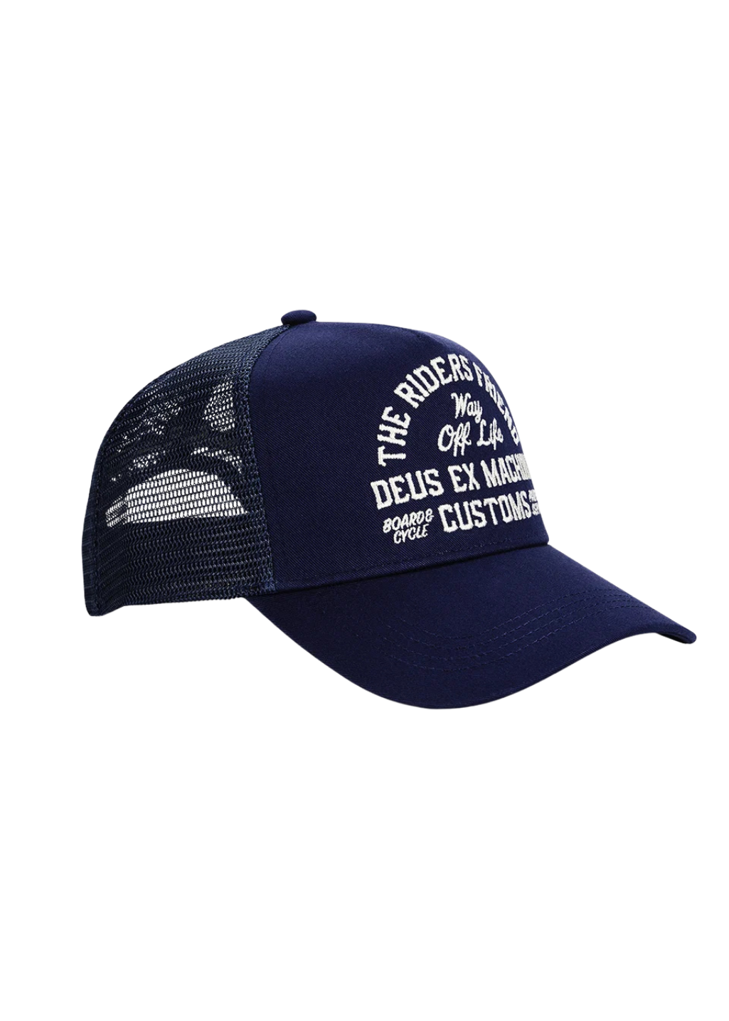 Deus Ex Machina - Shook Ones Trucker Hat - Mechanic Blue
