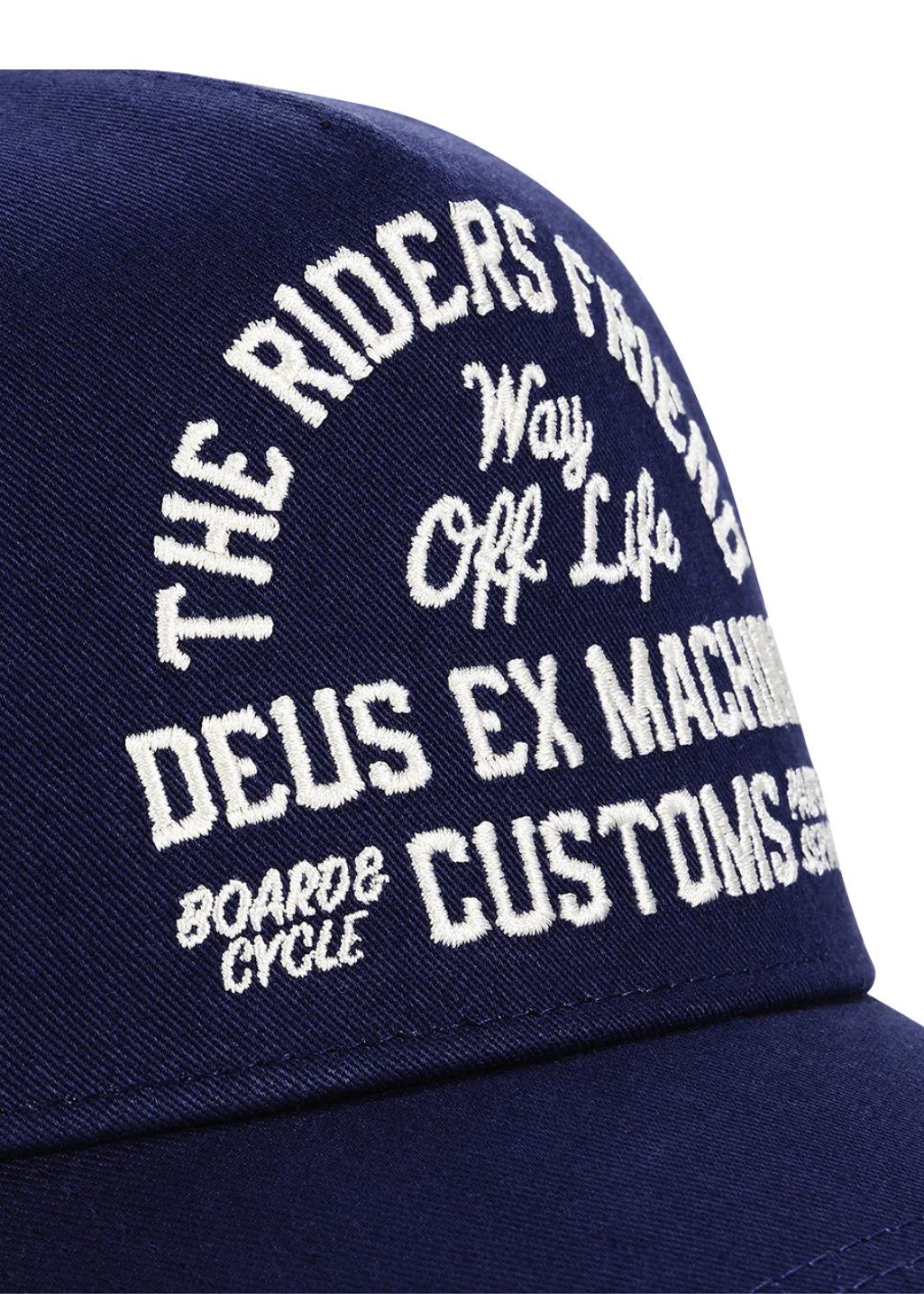 Deus Ex Machina - Shook Ones Trucker Hat - Mechanic Blue