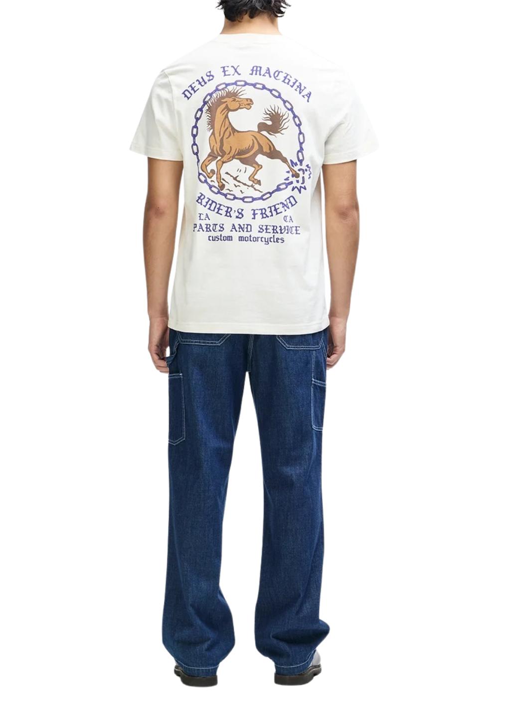 Deus Ex Machina - Unchained Tee - Vintage White