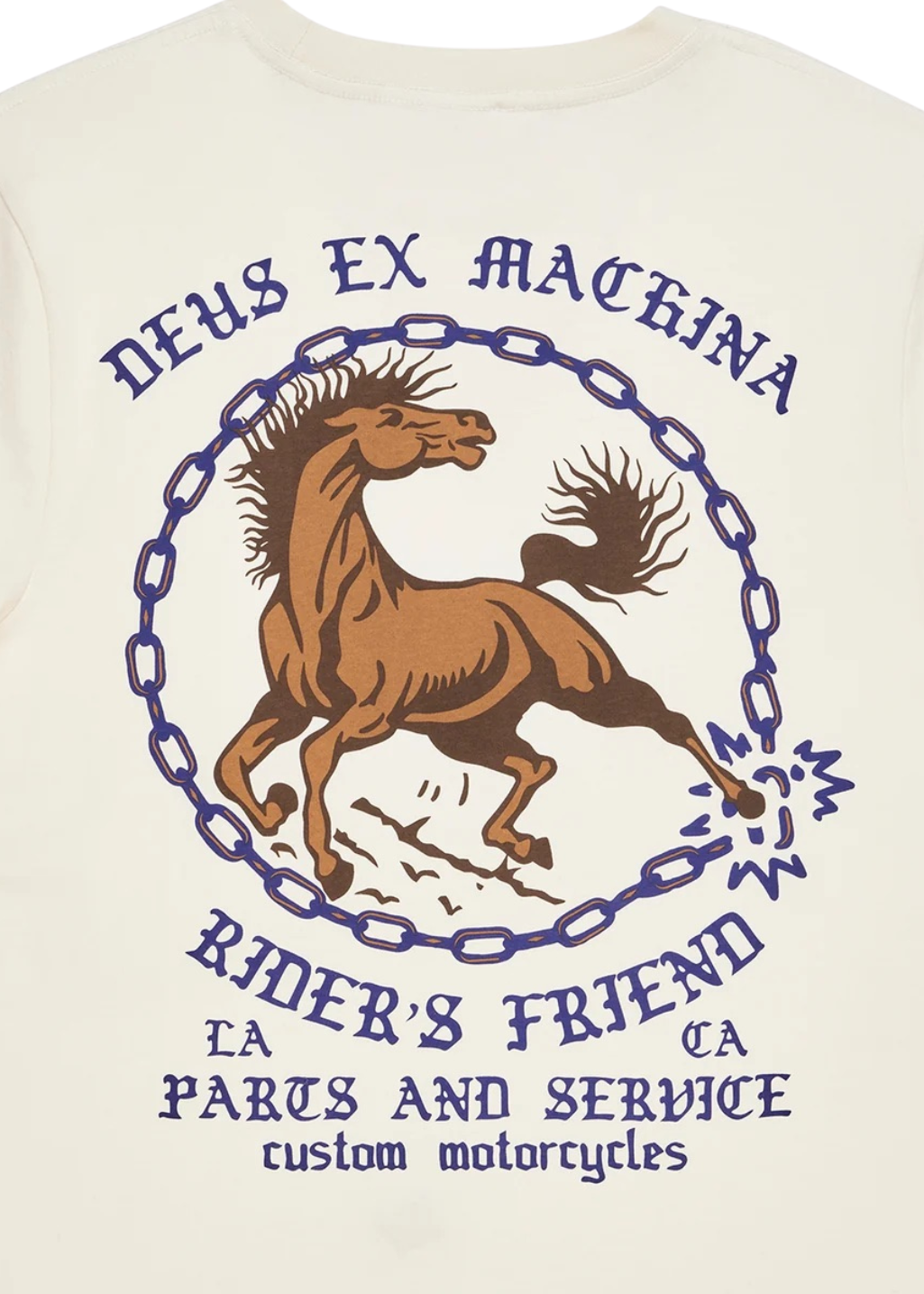 Deus Ex Machina - Unchained Tee - Vintage White