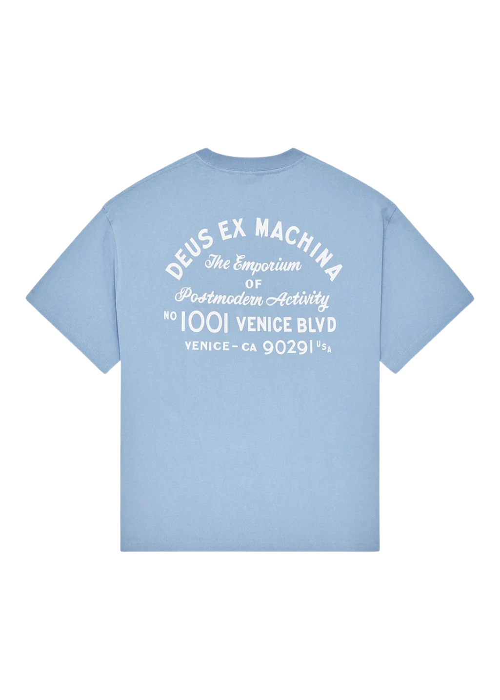 Deus Ex Machina - Venice Sign Tee - Glacier Blue